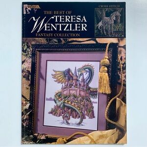 Best of Teresa Wentzler Fantasy Collection Cross Stitch Book Leisure Arts 15872